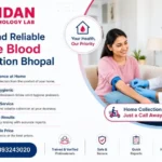 Safe home blood collection service in Bhopal with hygienic sample collection.