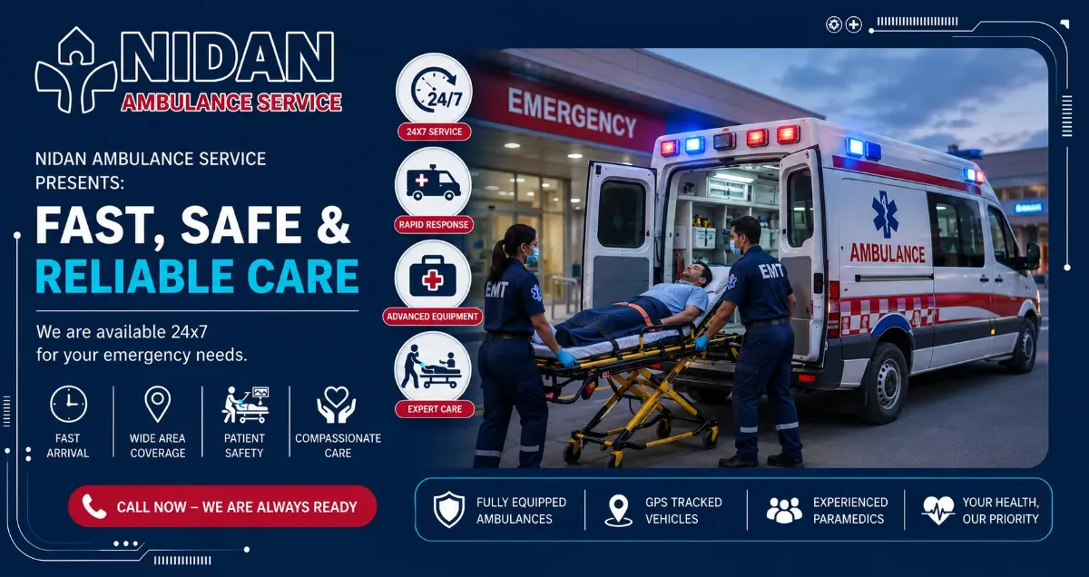 24/7 Ambulance Service in Bhopal