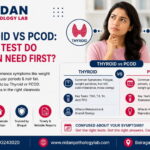 Thyroid and PCOD blood test comparison for women explained at Nidan Pathology Lab in Bhopal