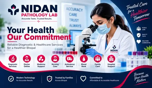 about Nidan Pathology Lab - Best diagnostic center in Bhopal