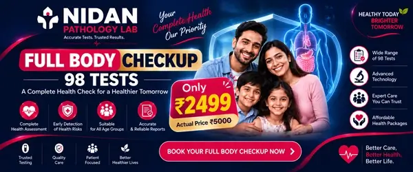 Comprehensive full body health checkup 98 tests at 2499 rupees Bhopal